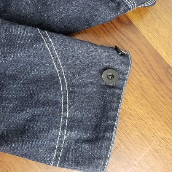 Levi's Long Jean Jacket Small 107 - Picture 6 of 8